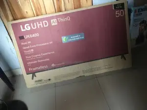 LG 50inches With Sleek Android Television