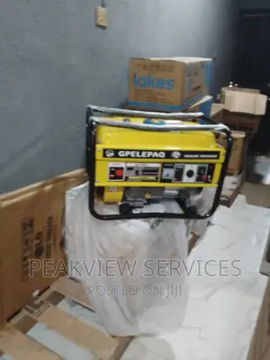 Low Noise Sv7800 Gp Elepaq Manual Generator 4.5kva