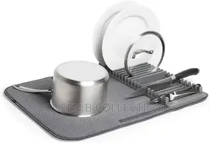 Foldable Dish Drying Mat.