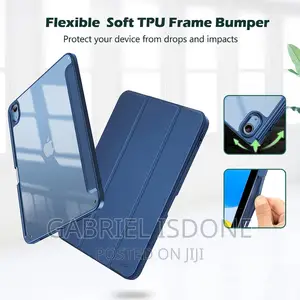iPad Cover 10th Gene iPad Case 10.9 Inch, Transparent Back