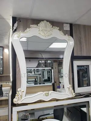 White Royal Cabinet Mirror