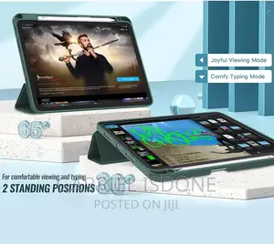 iPad Pro 12.9 Inch Case. With Auto 2nd Gen Pencil Charging