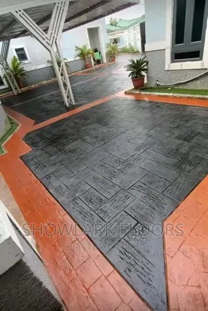 Foreign Stamp Concrete Floor