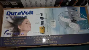 Duravolt Ac/Dc Solar Orbit/Ceiling Fan