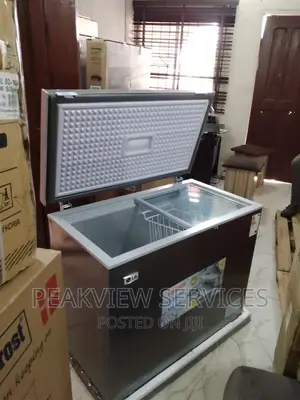 The Brand New LG Chest Freezer Silver (Gc-398)