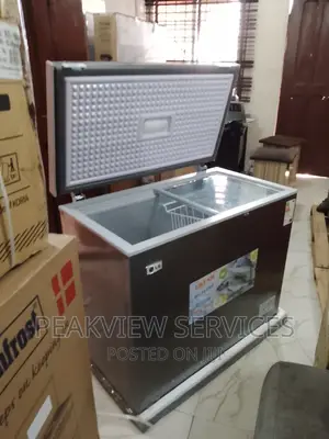 The Brand New Silver LG Gc -398 Chest Freezer