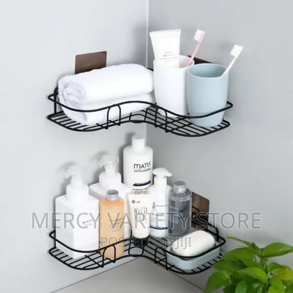 Bathroom Steel Corner Shelf