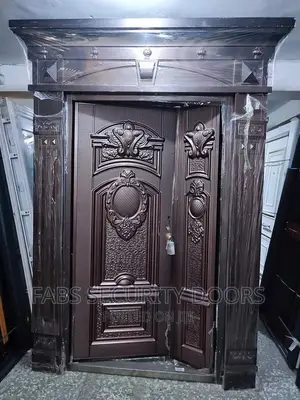Cap and Pillar Copper Door