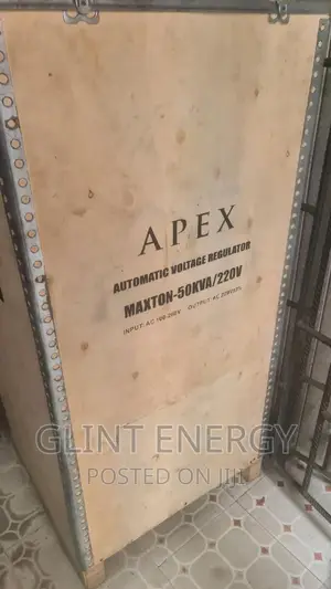50kva 220v Single Phase Apex Automatic Voltage Regulator