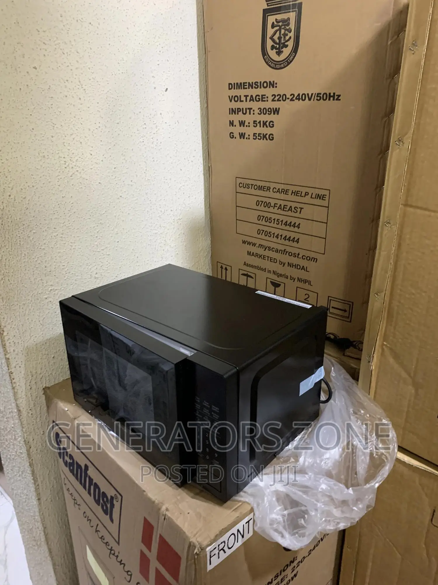 Classic Microwave 20L Oven Button Open