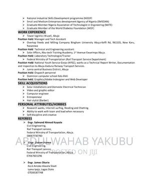 Engineering Architecture CV