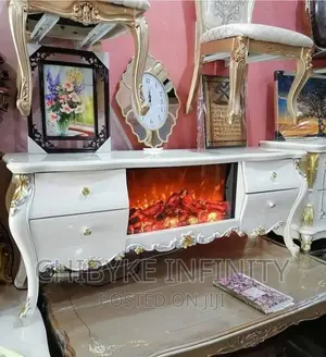 Imported, Brand New and Top Quality Fire Place Tv Stand