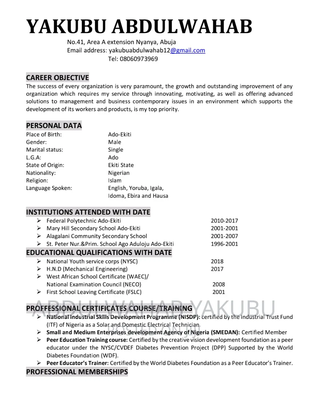 Electrical Engineer