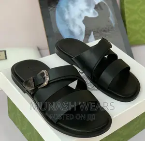 Gucci Leather Slipers
