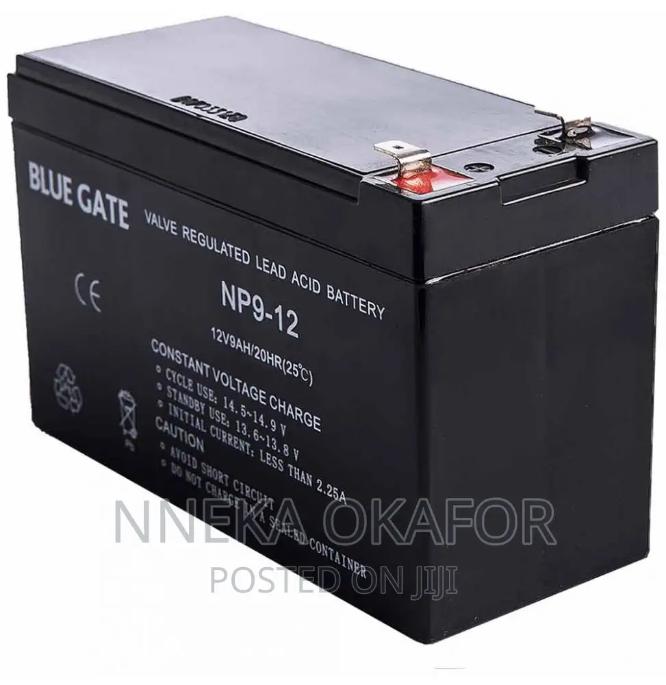 Blue Gate 12v/9ah Battery