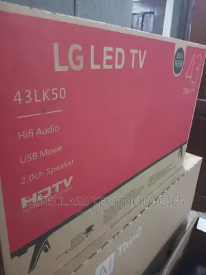 Brand New Design LG LED 43 Inchestelevision 43LK50