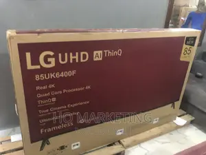 85 Inches LED Smart TV LG -Black