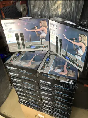 Shure Wireless Microphone SH-300B 2in1 (Black)