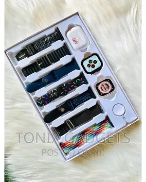 10 in 1 Ultra Smartwatch With Different Quality Straps