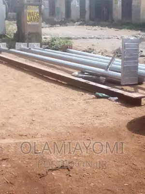 Solar and Electric Pole Complete Set