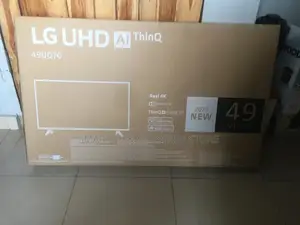 LG 49inches Android With White Carton 2023new
