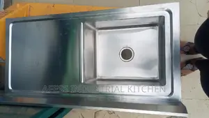 Stainless Steel Single Sink With Side