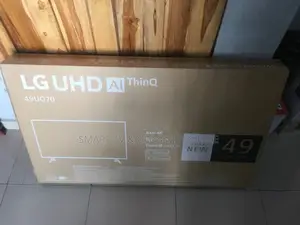LG 49inches TV With Fast Browsing App