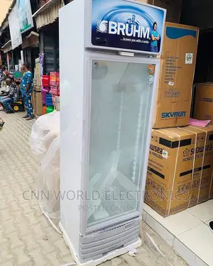New Bruhm 329l Display Chiller Super Freezing Warranty 1year