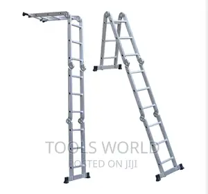 Multipurpose Multiple Position 12 Step Folding Ladder