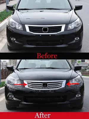 All Chrome Front Grill Honda Accord 2008
