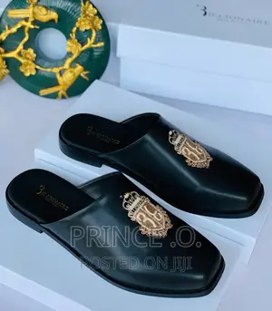 Billionaire Leather Half Shoe