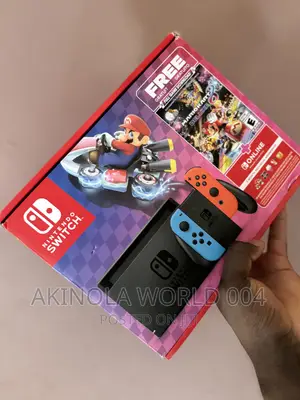 Brand New Nintendo Switch With Mario Cart