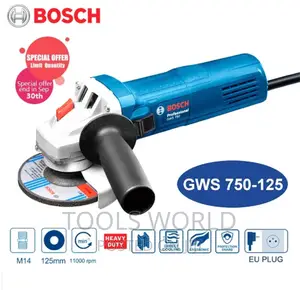 BOSCH Professional GWS 750-125 125mm Heavy Duty Angle Grinde