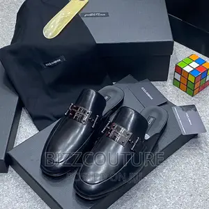 Original DOLCE GABBANA Half Shoes Available in Store