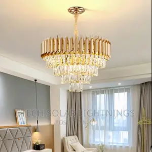 600 Mm Gold Christal Chandelier Light