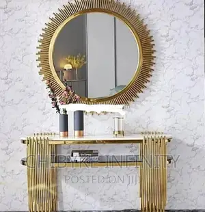 New In : Quality Contemporary Mirror Console