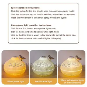 Onion Electronic Spray Diffuser Cool Usb Night Light