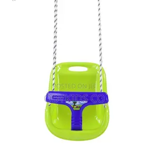 Kids Swing Outdoor Indoor Plastic Baby Kids Swing Long Rope