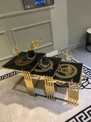 3 in 1 Versace Side Stools