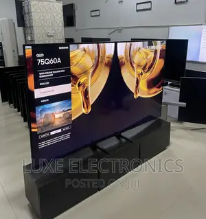 75 Inch Samsung Qled 2022 Air Slim Design With Faint Line