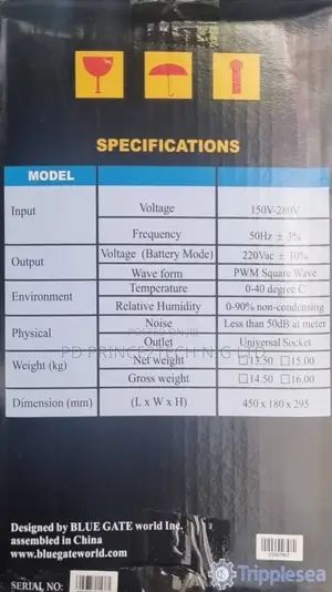 Bluegate 2.5kva Ups Bg2500