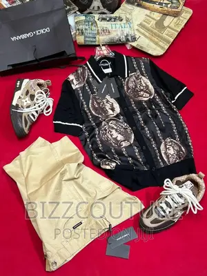 Original Dolce Gabbana Polo Shirts Available in Store