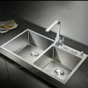 Complete Kitchen Sinks With Hot and Cold Sink Mixers Faucets