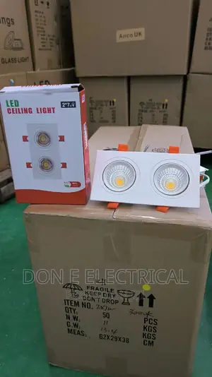 Double Spotlight 7wat 2color Led