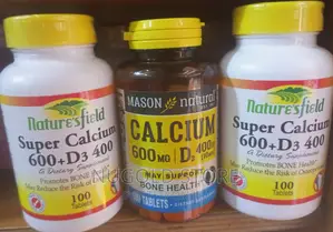 Nature'sfield Super Calcium 600 + D3 400 * 100 Tablets