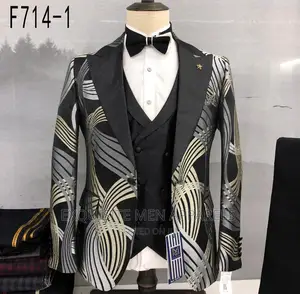 African Style Bespoke Tuxedo Turkish Men's Suit