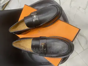 Luxury Italian Leather Hermes Shoe