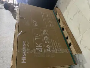 New Hisense 50" TV A6 Series(50A6K) With USB HDMI