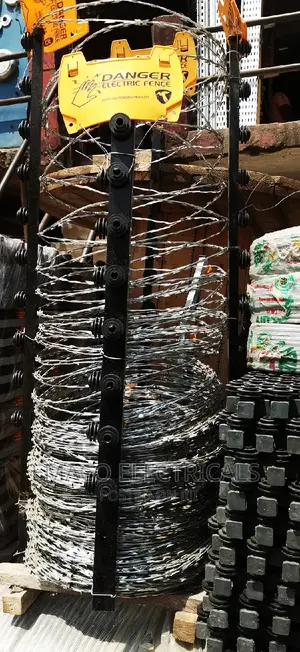 Electric Fence and Razor Barbed Wire