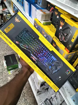 4 in 1 Gaming Workspace Combo Keyboard, Headset and Mouse
